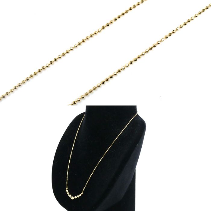 K18YG イエローゴールド ペンダントネックレス ダイヤモンド0.51ct 5.8  