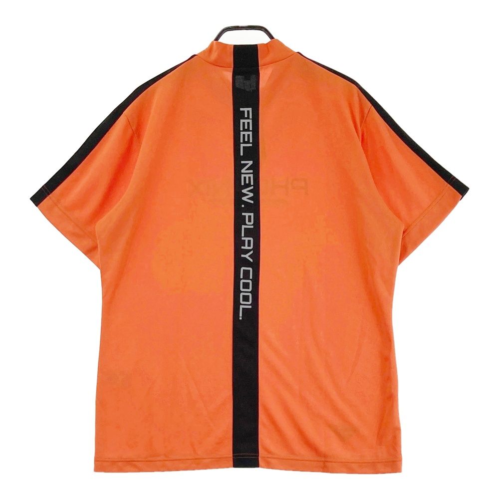 サイズ LL PING ピン モデル ハイネック 半袖Tシャツ オレンジ系 240101521250 ゴルフウェア メンズ ストスト