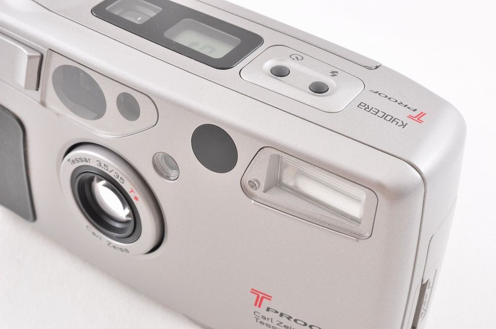 Kyocera 京セラ T Proof 35mm コンパクトフィルムカメラ カール