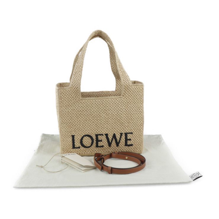 LOEWE ロエベ フォント トート ミディアム ハンドバッグ A685B61X05