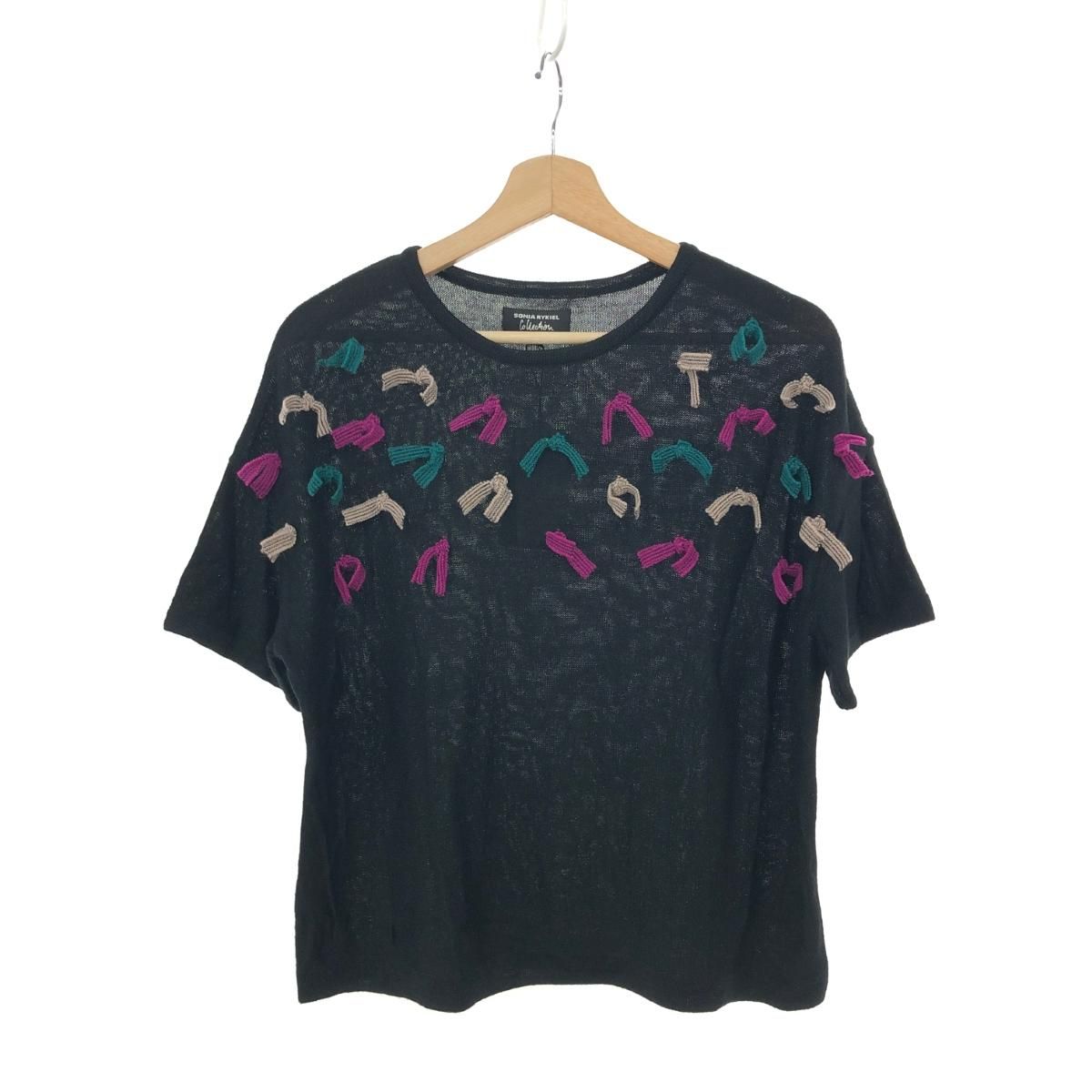 未使用品 SONIA RYKIEL ソニアリキエルコレクション 半袖ニット