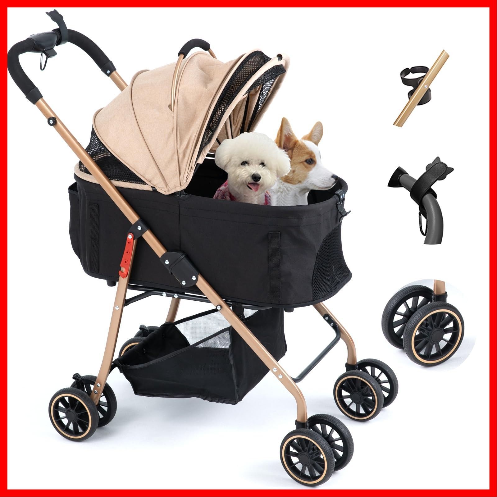 Totoro ball 中型犬用かーと ペットカート 深型しっかり包み込む 大型