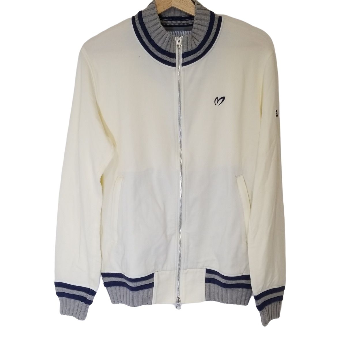 MASTER BUNNY EDITION(マスターバニーエディション) ジャージ サイズ4 XL メンズ - アイボリー×グレー×ネイビー 長袖