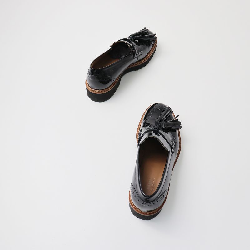 pertini ペルティニ ローファー　36 ブラック pertini ペルティニ ローファー36 ブラック