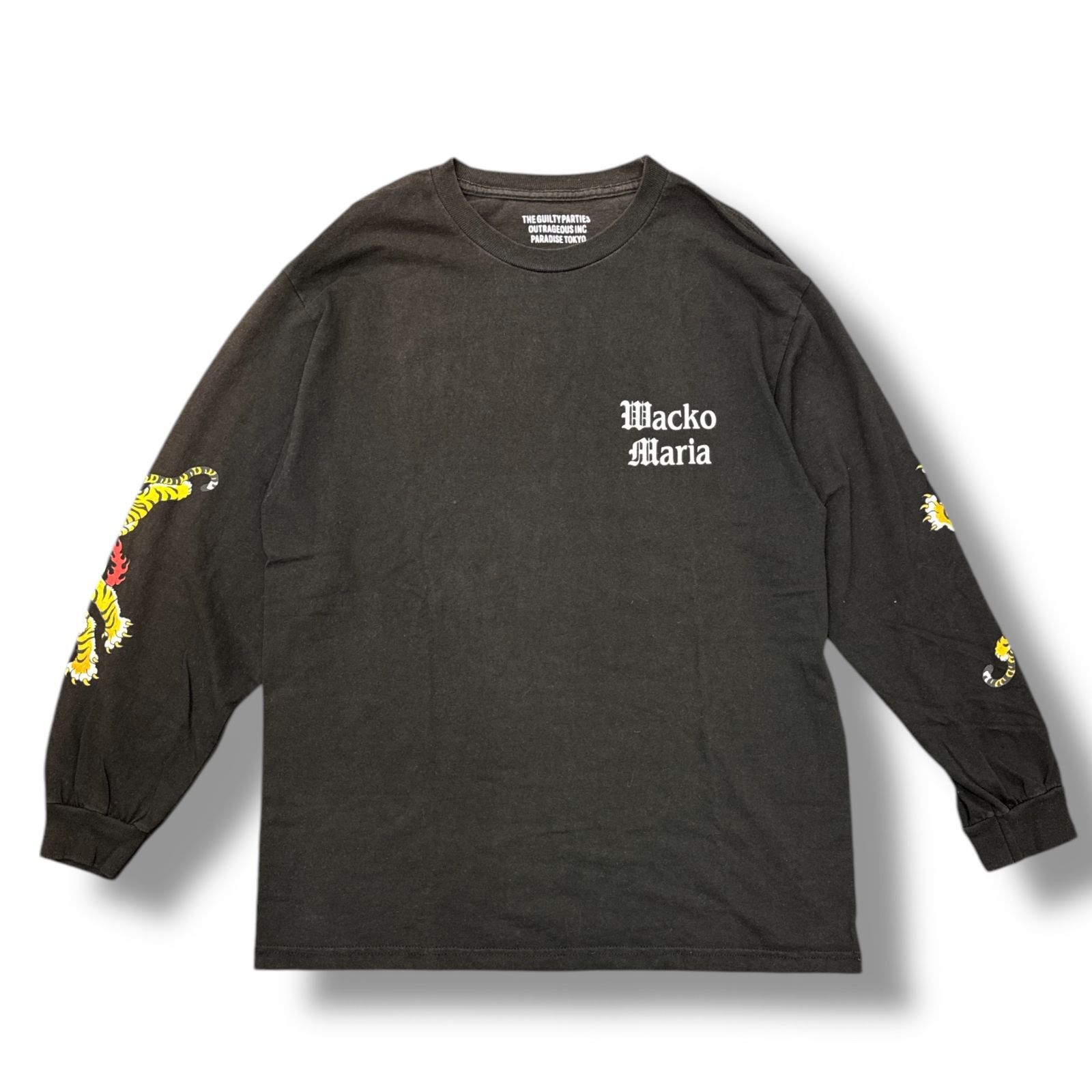 wackomaria ワコマリア ティムリーハイ ロングTシャツ XL ブラック TIM