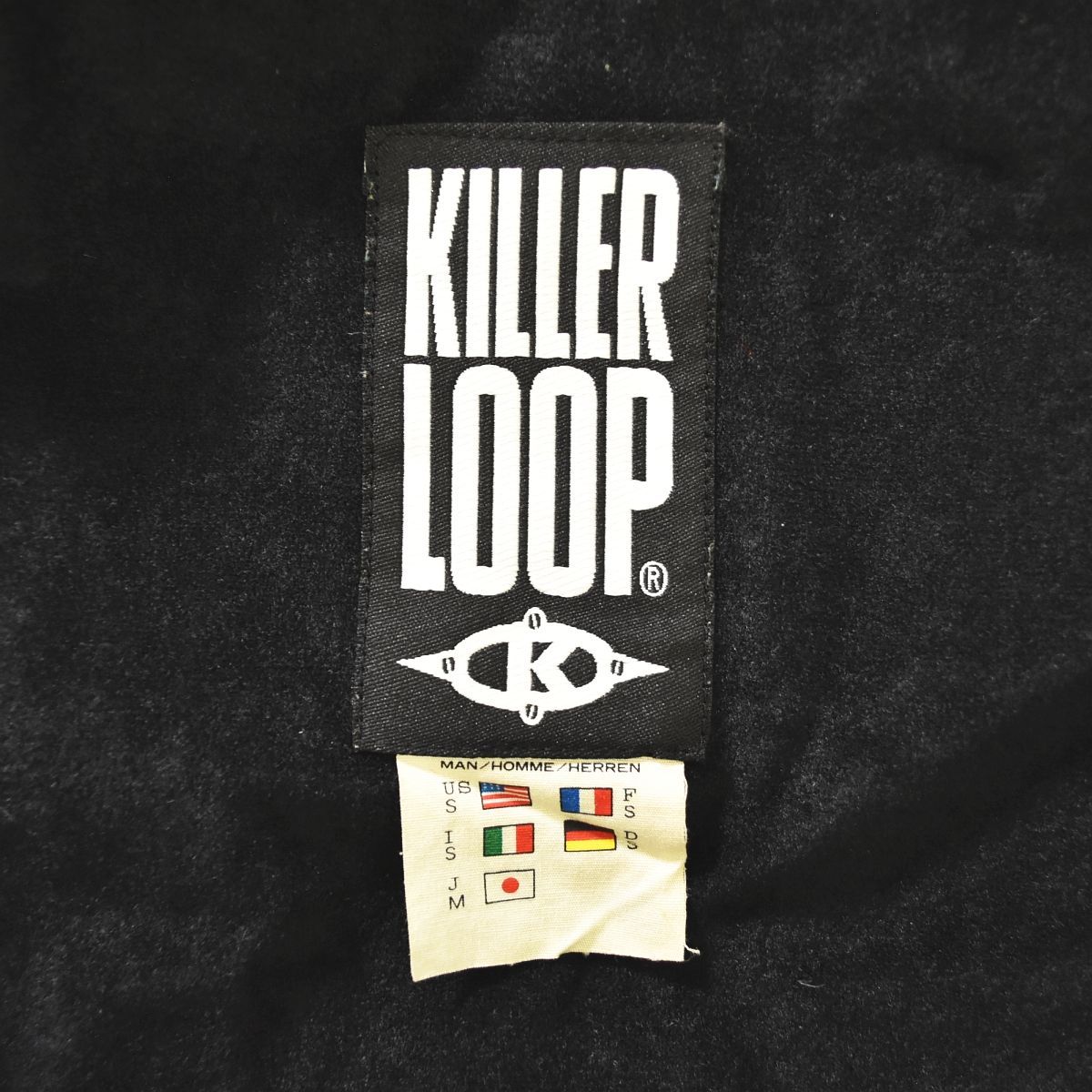 【ツートンカラー】 古着 キラーループ KILLERLOOP ナイロン ジャケット M ブラウン メンズ