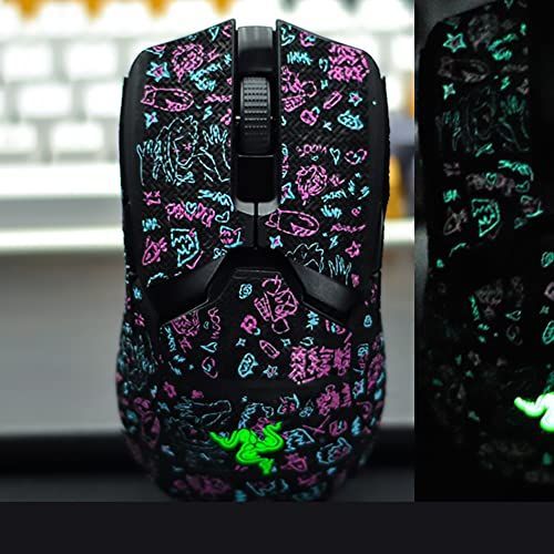 Viper Ultimate_J型 Sikai スリップテープ ゲーミングマウスに適用 for【 Razer Viper / Viper Ultimate / Viper 8K Hz用】Lizard Skins(リザードスキンズ)素材を採用 レイザー マウス