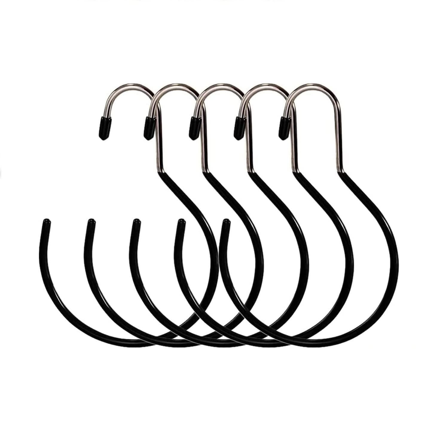 売切注意 タオルハンガーリングホルダー収納スカーフホルダークローゼットハンガー 5個入り スカーフフック スカーフホルダー タオルハンガー Vanow