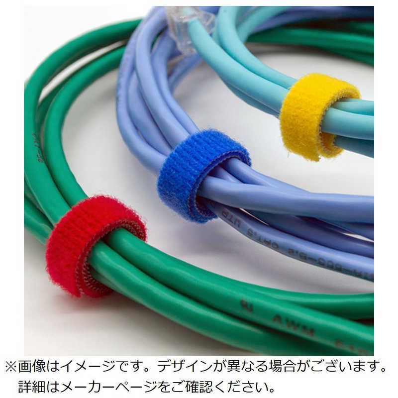 未開梱 RIPTIE 面ファスナー ラップストラップ eco箱 25.4mm×4.57m 10巻入 虹 BXW15HRW10 HRDEVELOPMENT_JP