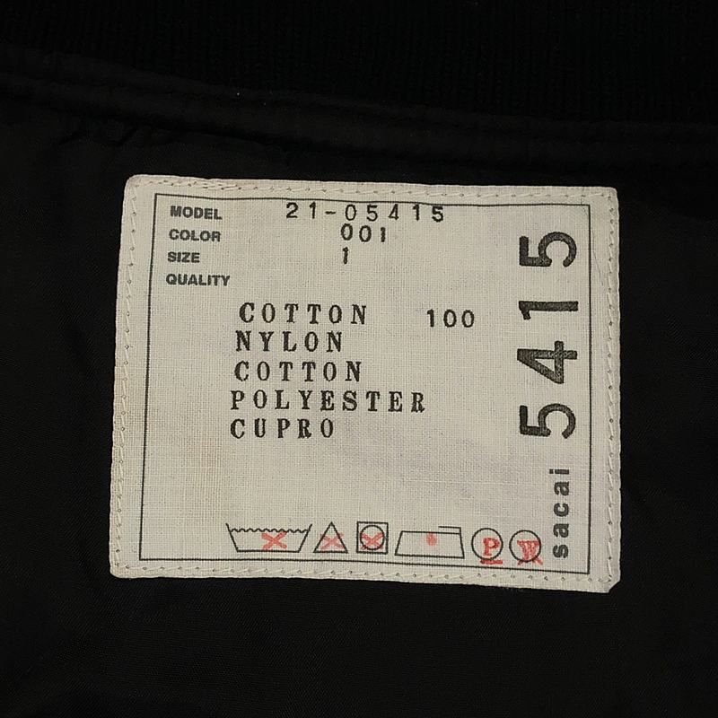 sacai / サカイ | 2021SS | Hank Willis Thomas Edition Denim Patches