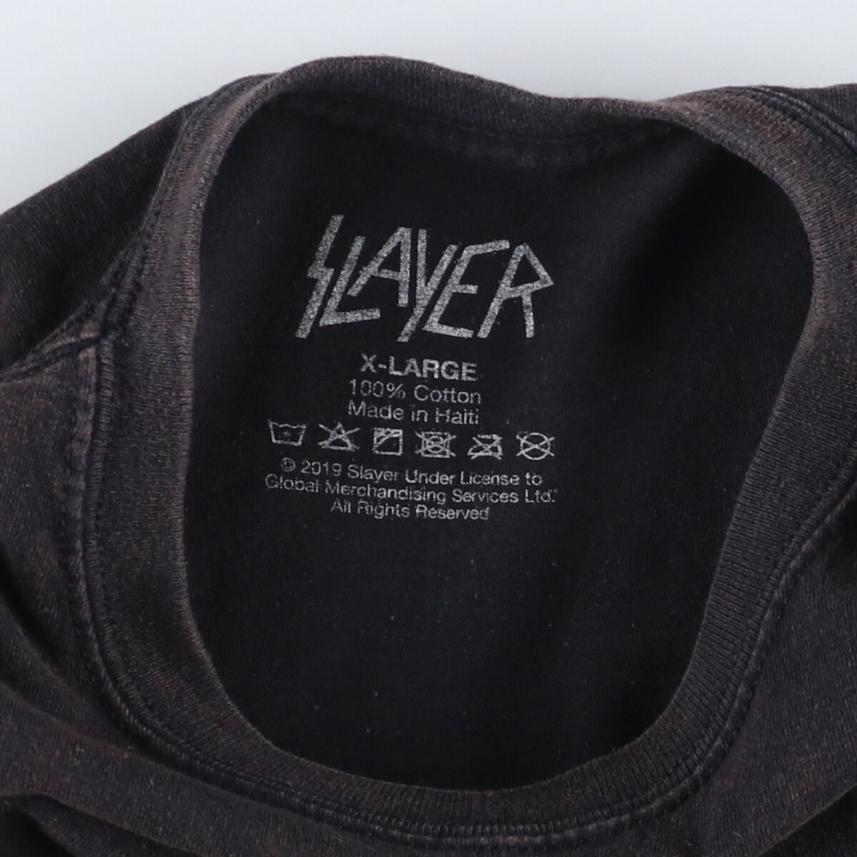 スカル柄 バンドTシャツ