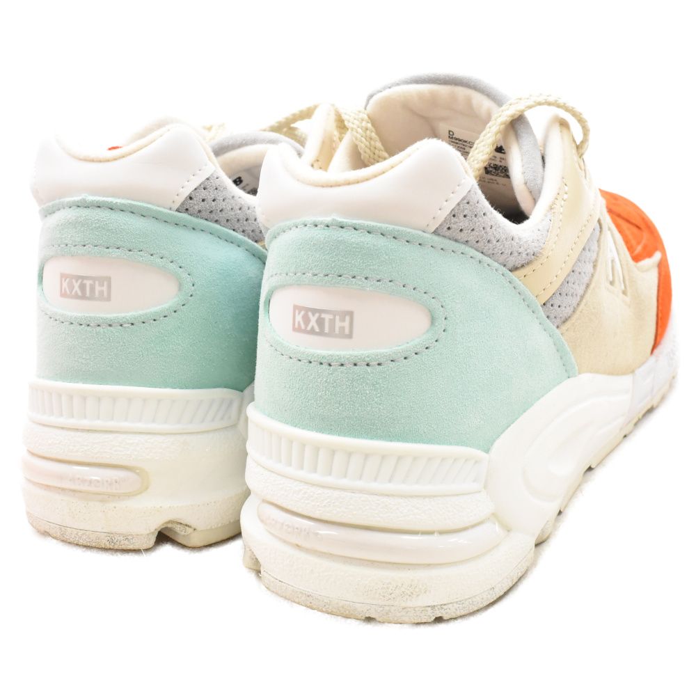 New Balance (ニューバランス) ×KITH M990KC2 990V2 Cyclades ×キスコラボ ローカットスニーカー グレー/ オレンジ/ブルー US9.5/JP27.5cm - メルカリ