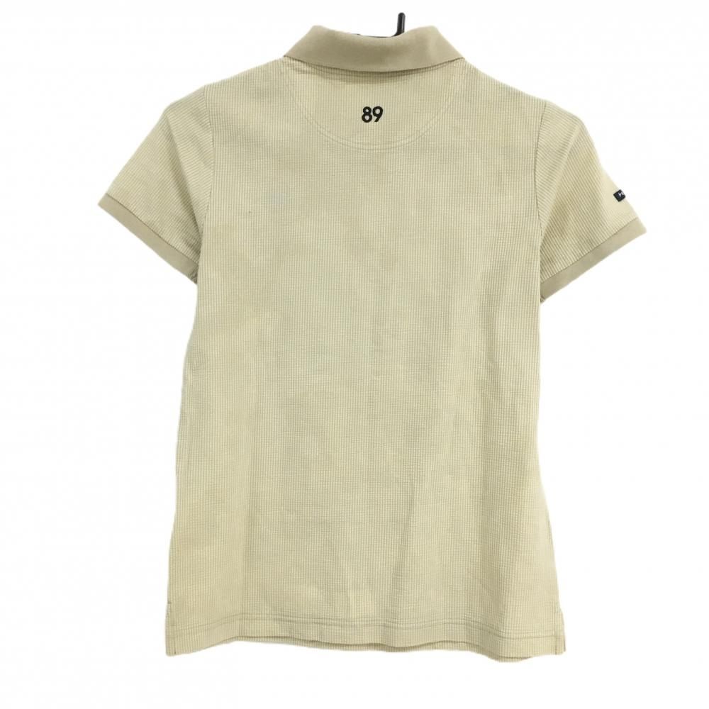 ☆SALE価格☆【超美品】パーリーゲイツ 半袖ポロシャツ ベージュ×黒
