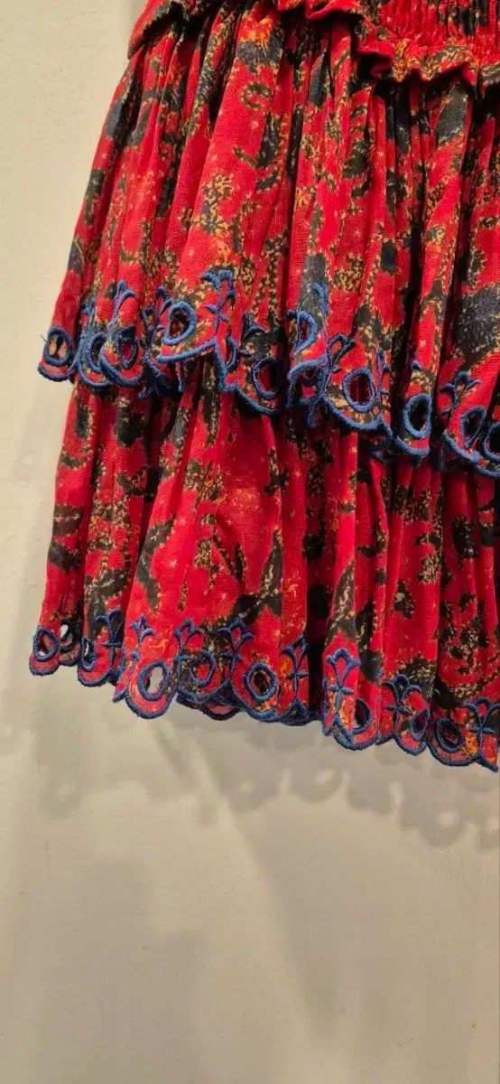 Isabel Marant イサベル マラン スモーク バンド ティアード ミニスカート 36 サイズ