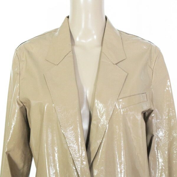80%OFF 新品 アリジ ALYSI ジャケット 42 EJK382 Lサイズ ベージュ