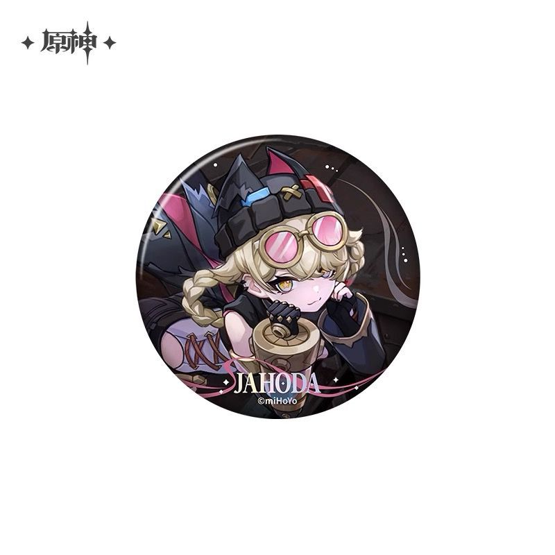 原神・公式 缶バッジ（空月の歌）ネフェル ヤフォダ - メルカリ