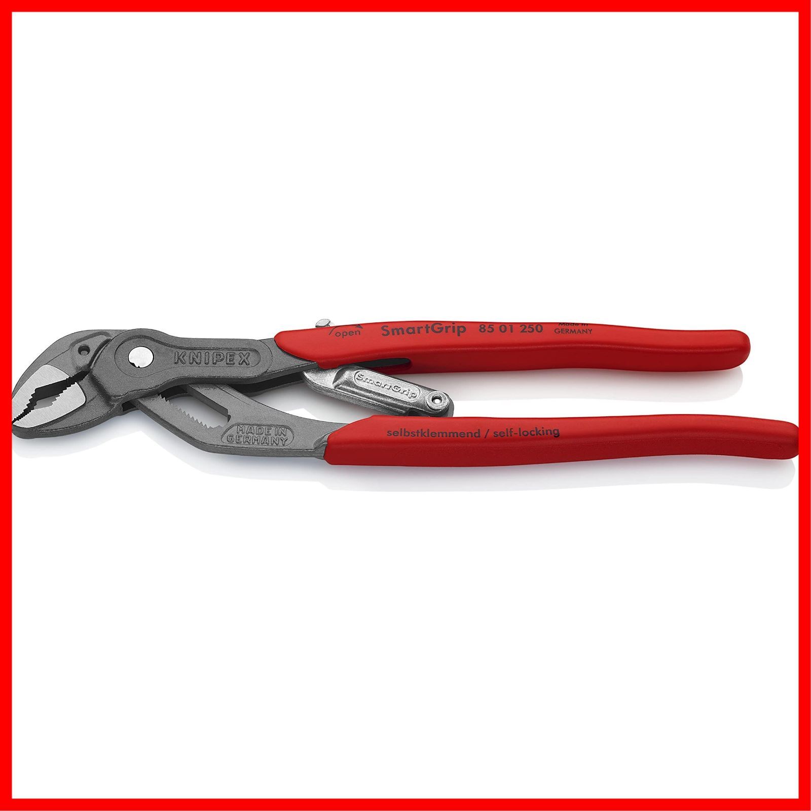 KNIPEX（クニペックス）8501-250 スマートグリップ ウォーターポンププライヤー（SB） クニペックス KNIPEX 8501-250 スマートグリップ ウォーターポンプ