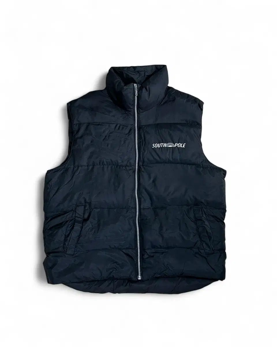 Southpole サウスポール ブラック パファー ベスト ダウン