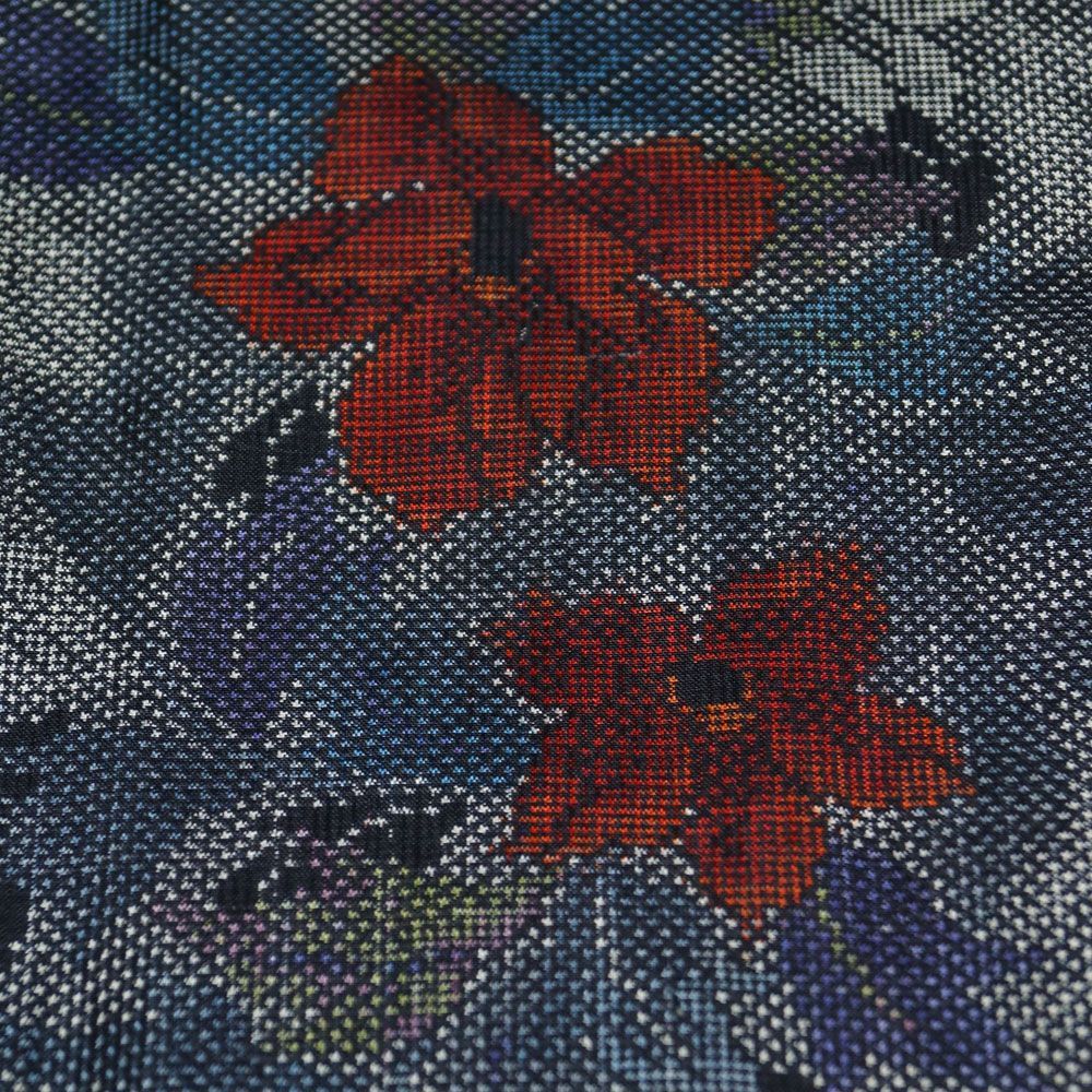 着物セット 本場大島紬・綴れ 八寸名古屋帯 2点 セット 7マルキ 一元