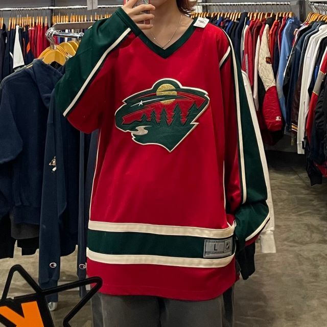 【ミネソタ・ワイルド】NHL ホッケー ゲームシャツ