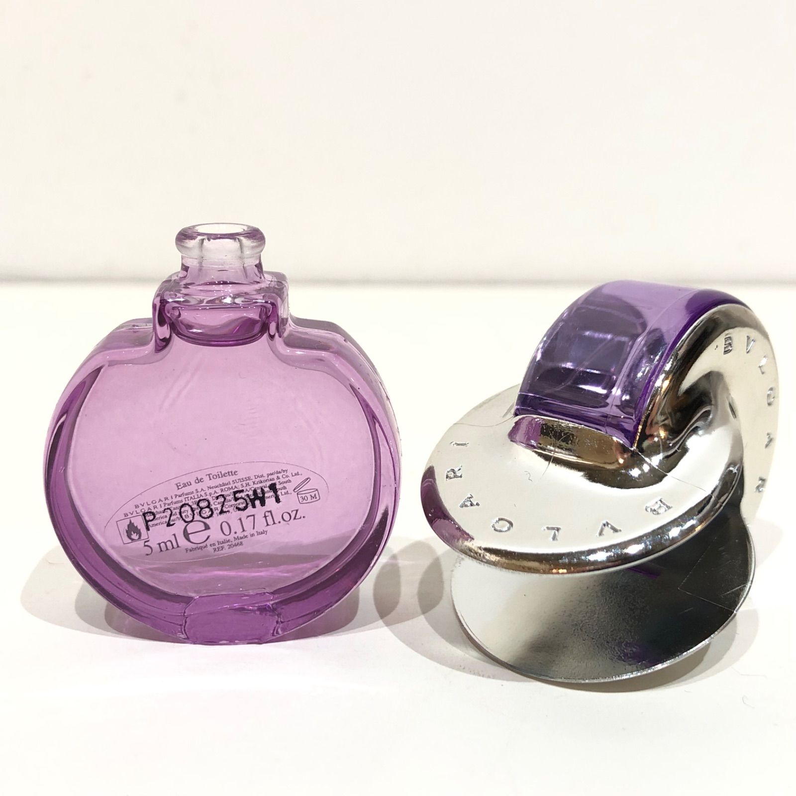 11211117 ブルガリ オムニア オーデトワレ 5ml ミニ香水 3個 セット 