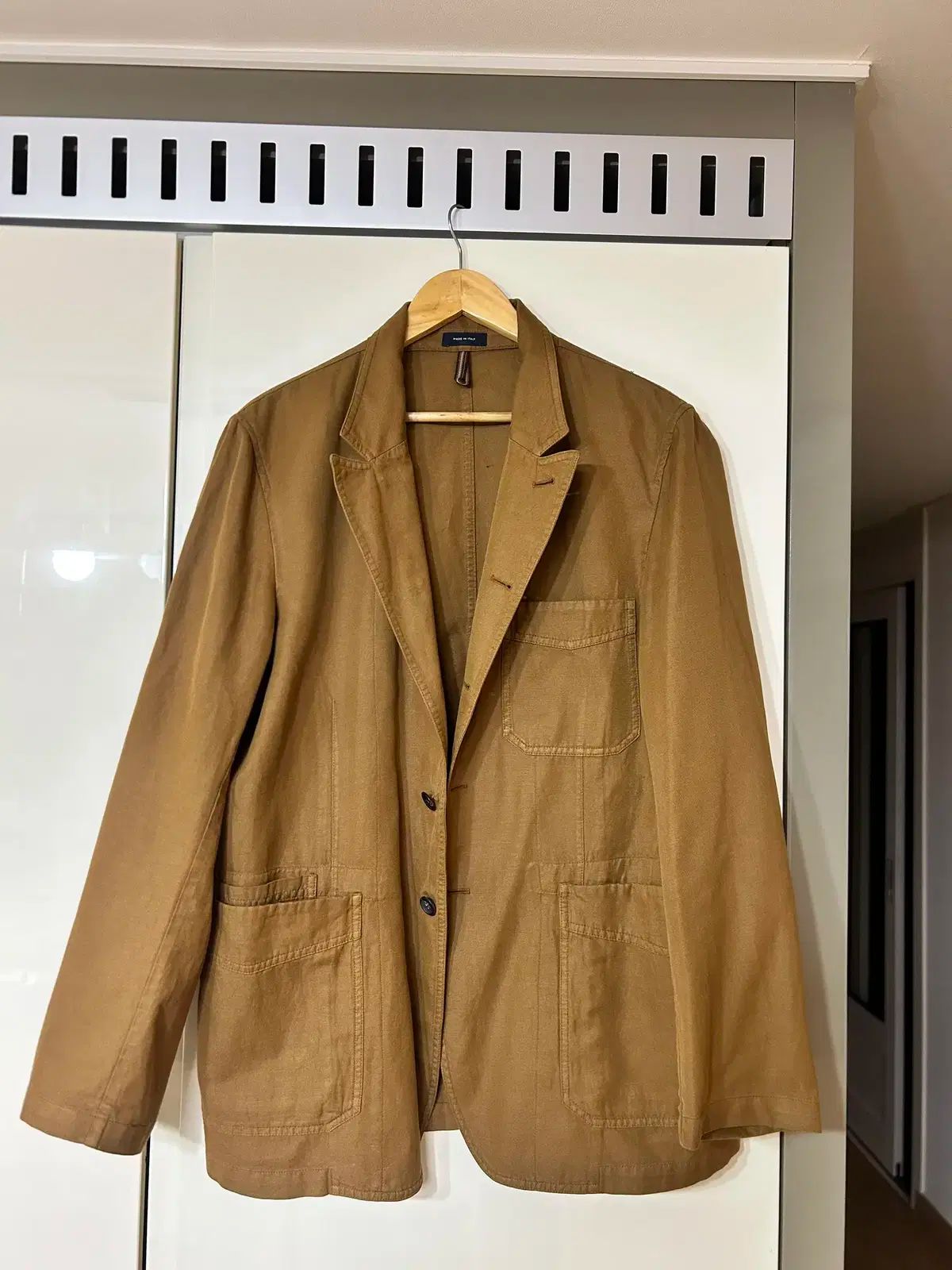 Drake’s ドレイクス マーク 2 42 サイズ コットンリネン ジャケット