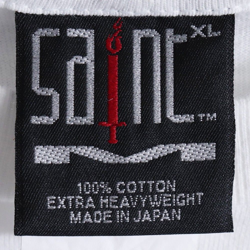 レア SAINT MICHAEL セントマイケル RIBON Tシャツ XL SAINT MICHAEL/セントマイケル/SAINT MX SS TEE WHITE | ROYAL FLASH