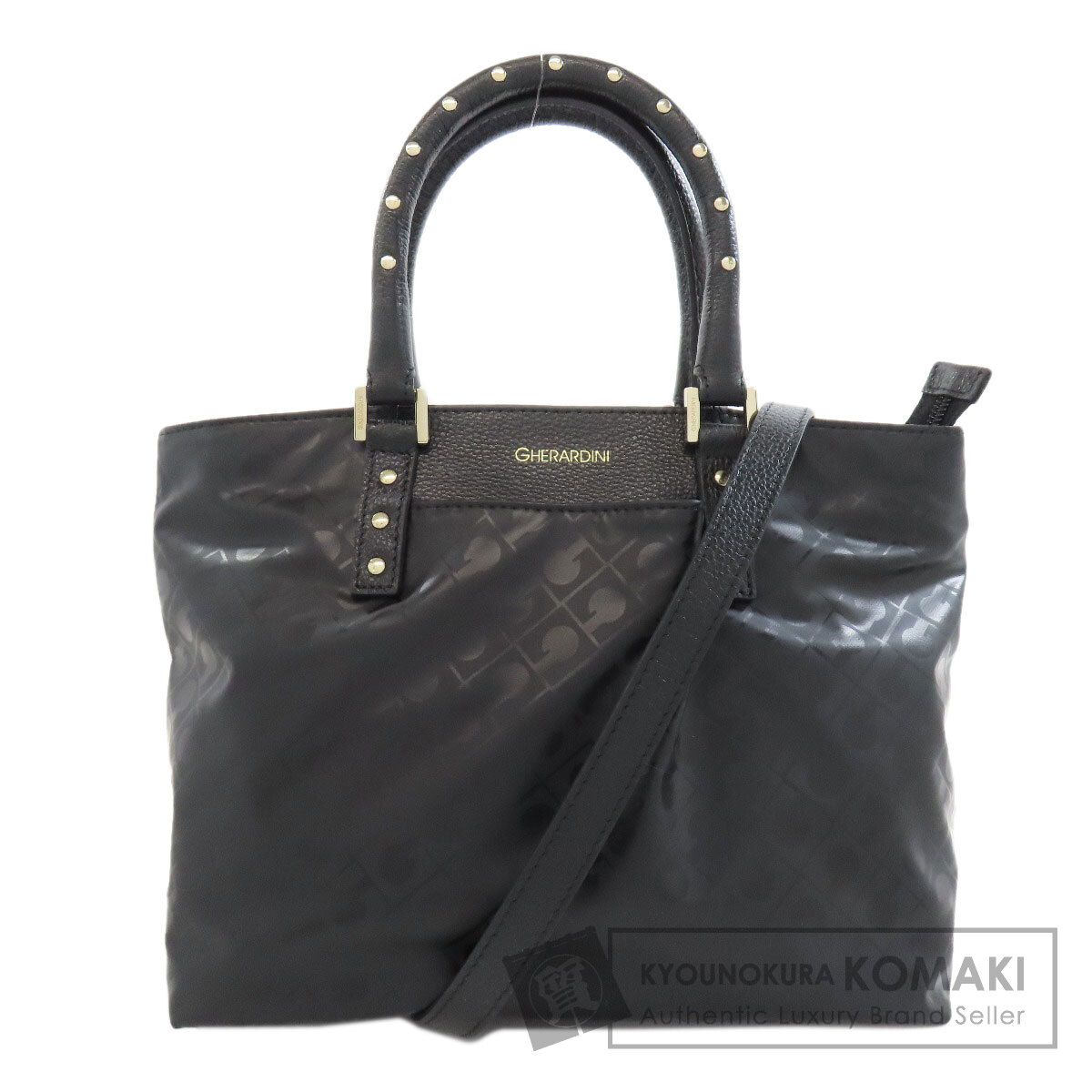 GHERARDINI ゲラルディーニ ロゴモチーフ 2WAY トートバッグ 