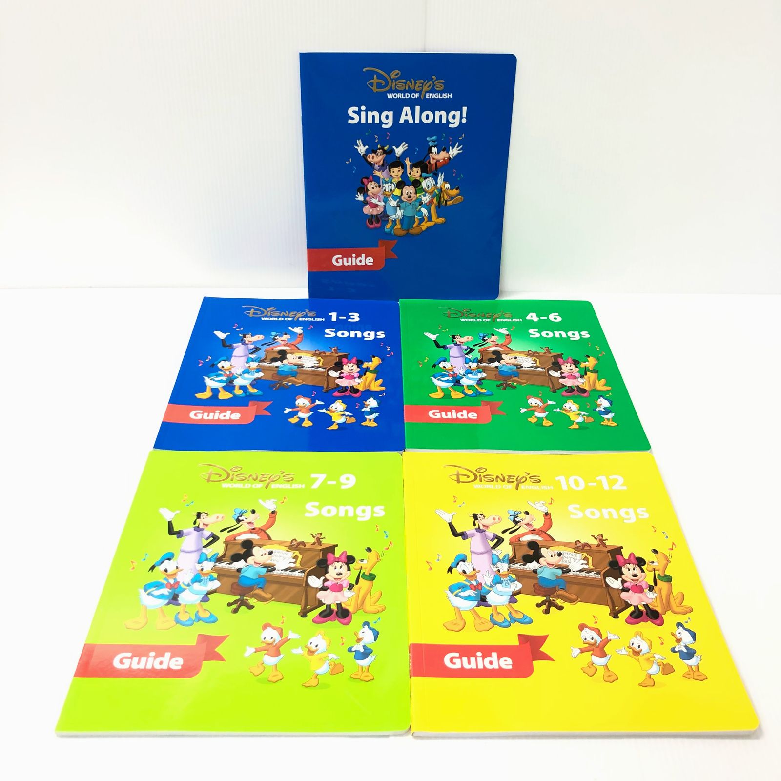 DWE ディズニー英語システム シングアロング CD 歌詞の本 - 知育玩具