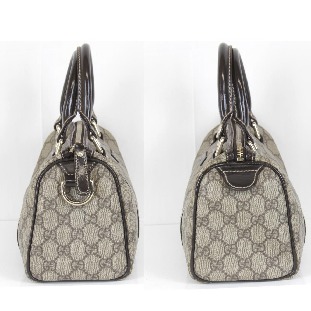 USED』 GUCCI 193604/2123 ボストンバッグ GGプラス - メルカリ