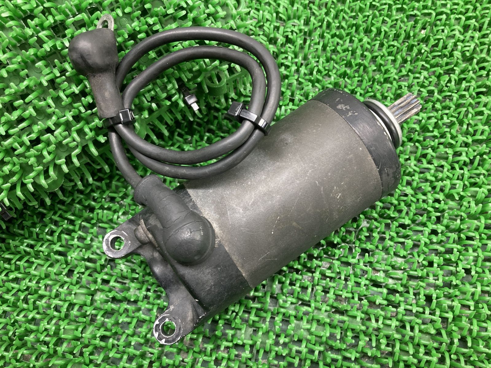 エリミネーター250LX セルモーター SM-7 カワサキ 純正 バイク 部品 EL250A ELIMINATOR250LX スターターモーター 機能的問題なし