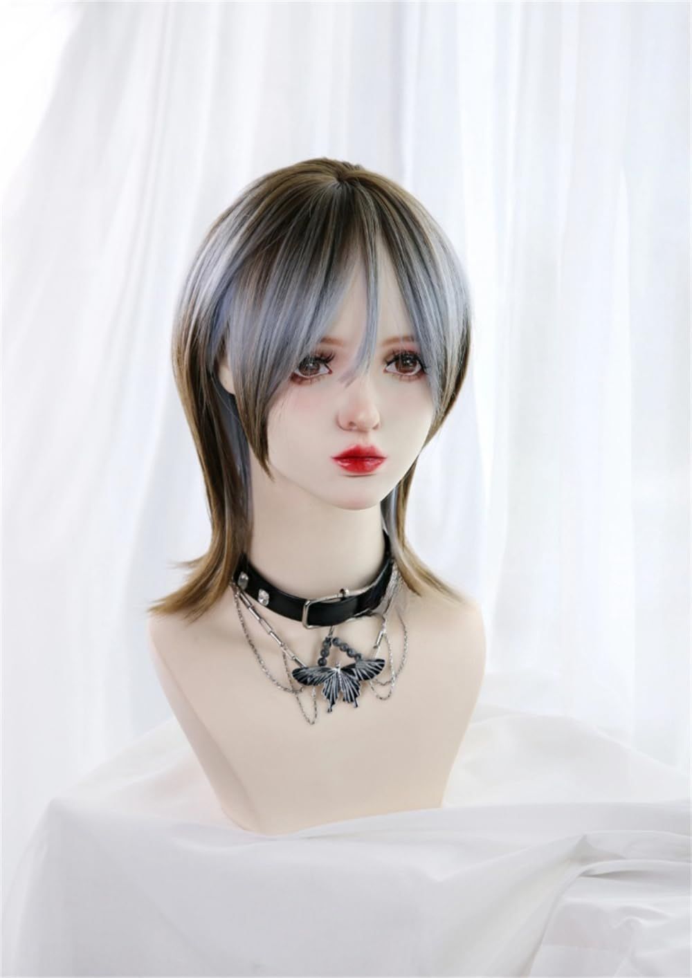 特価商品】ウィッグ フルウィッグ かつらウルフウィッグくらげ