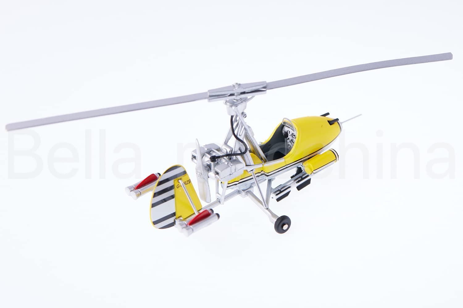 大特価】007 ボンドカー ヘリコプター 模型 ジャイロコプター 1/43