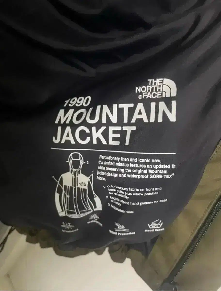 THE NORTH FACE ザノースフェイス マウンテンジャケット 1990 GORE TEX ゴアテックス 110 2 XL 良し