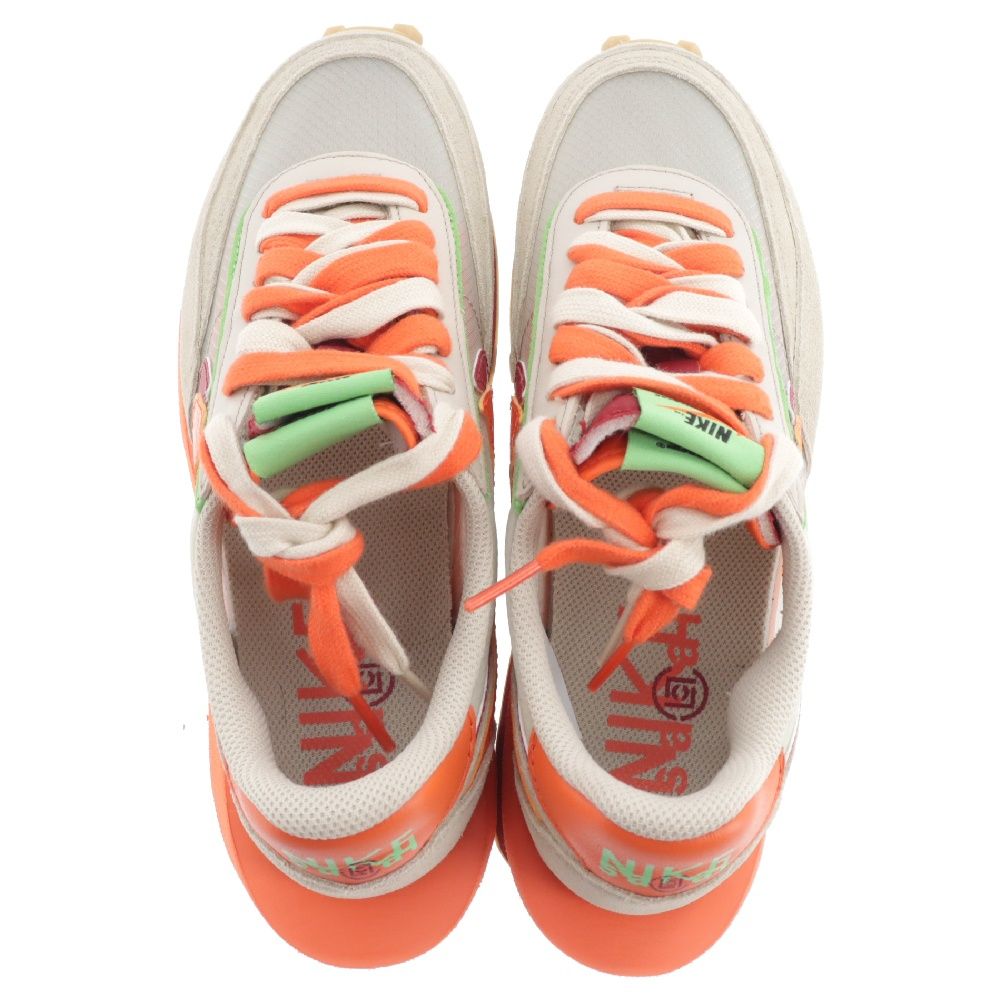 NIKE (ナイキ) ×sacai CLOT LD WAFFLE ORANGE BLAZE クロット サカイ LD ワッフル オレンジ ブレイズ  ローカットスニーカー オレンジ DH1347-100 US6.5/24.5cm - メルカリ