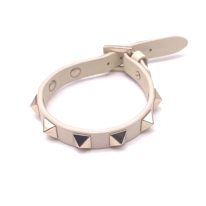 VALENTINO バレンチノ スタッズ レザー ブレスレット eH0720A
