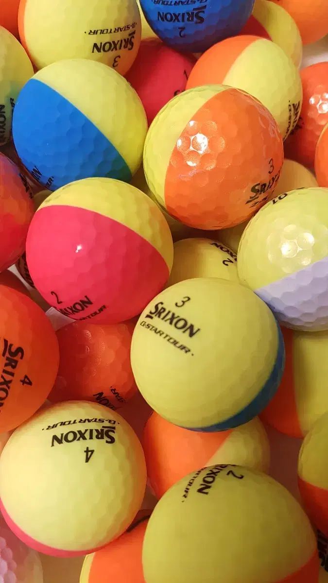 Srixon Z-STAR DIVIDE オレンジ・ホワイト 12個入り