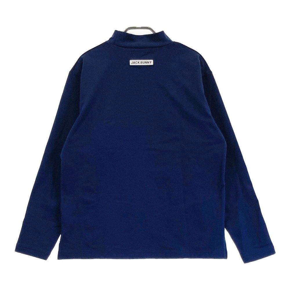 Jack Bunny ハイネックシャツ ネイビー 4サイズ サイズ：4 JACK BUNNY ジャックバニー ハイネック長袖Tシャツ