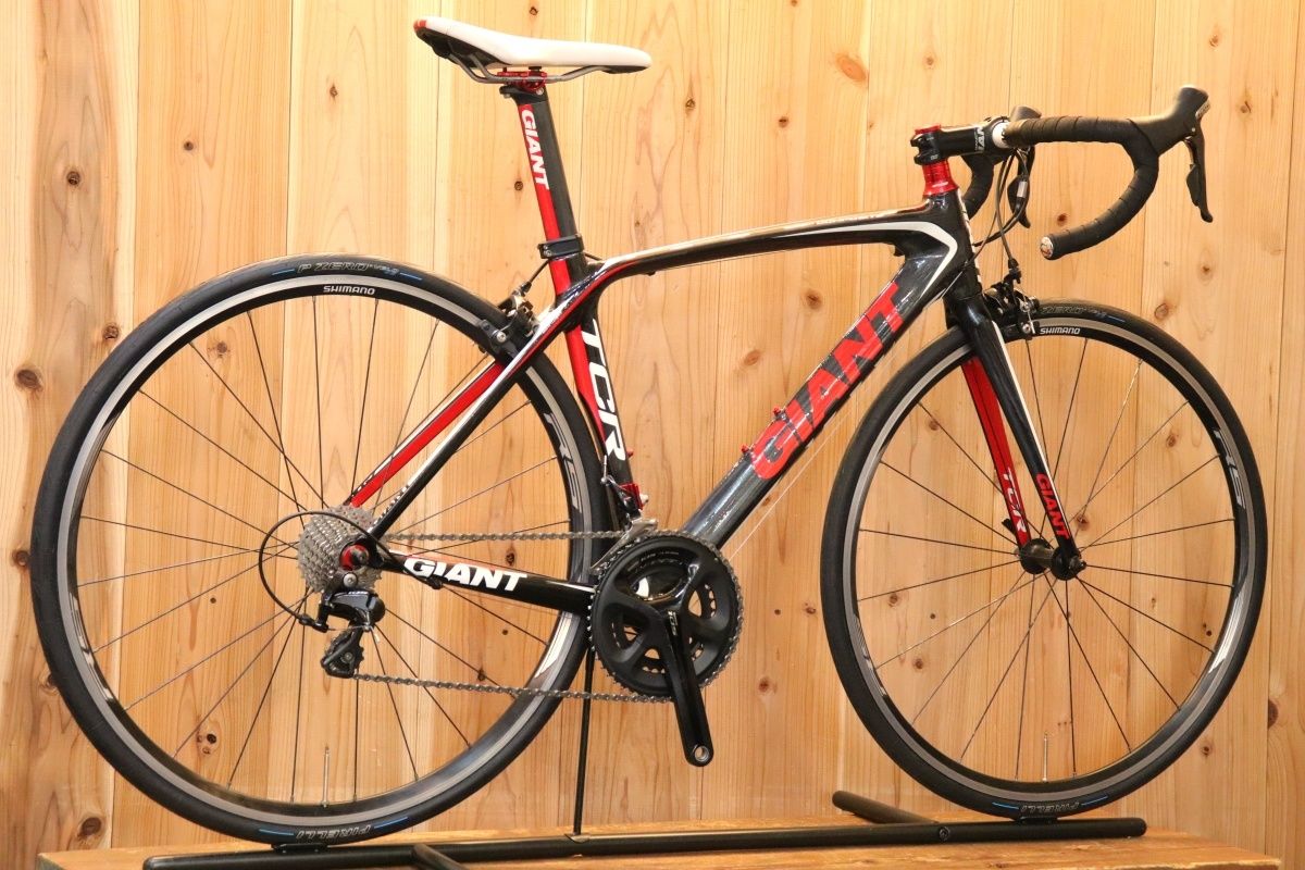 ジャイアント GIANT TCR COMPOSITE SE 2011年モデル Sサイズ シマノ 105 5800 11S カーボン ロードバイク  【芦屋店】 - メルカリ