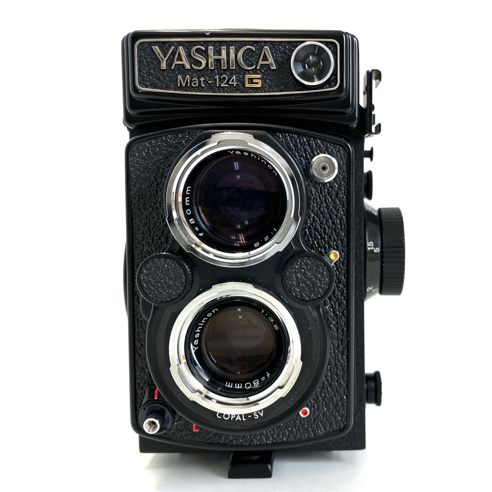 627924】 YASHICA MAT - 124 G ヤシカ 二眼レフ Yashinon 80mm f3.5 美