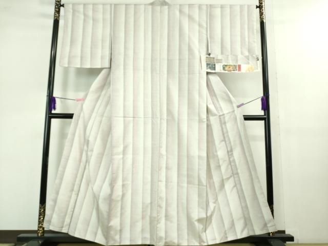 平和屋本店 上 都喜ヱ門 本場大島紬 白大島 藤白泥 想い出の旅 藤絹織物謹製 証紙付き ♥ DZAB1101kh5