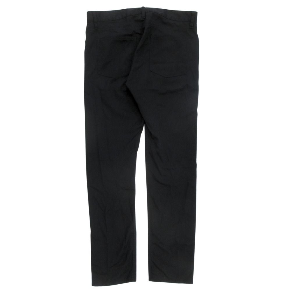 13AW COMME des GARCONS コムデギャルソン ウール スリム パンツ アーカイブ GM-P016 サイズXS 黒 ブラック レディース 古着