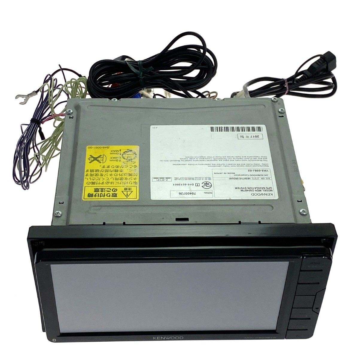 KENWOOD ケンウッド 彩速ナビ MDV-D504BTW 【公式通販】