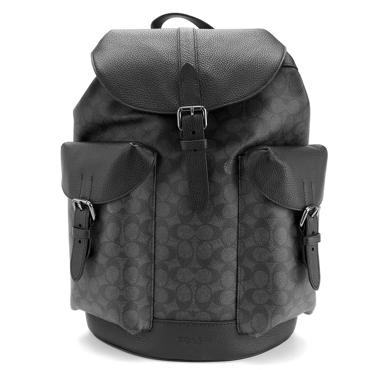 コーチ COACH リュックサック ワーナー バックパック チャコール|ブラック