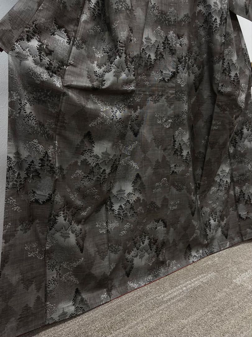 12マルキ 本場大島紬 優粋ブランド 窪田織物 風景 正絹 旗印 X399 12マルキ 本場大島紬 優粋ブランド 窪田織物 風景 正絹 旗印 - メルカリ