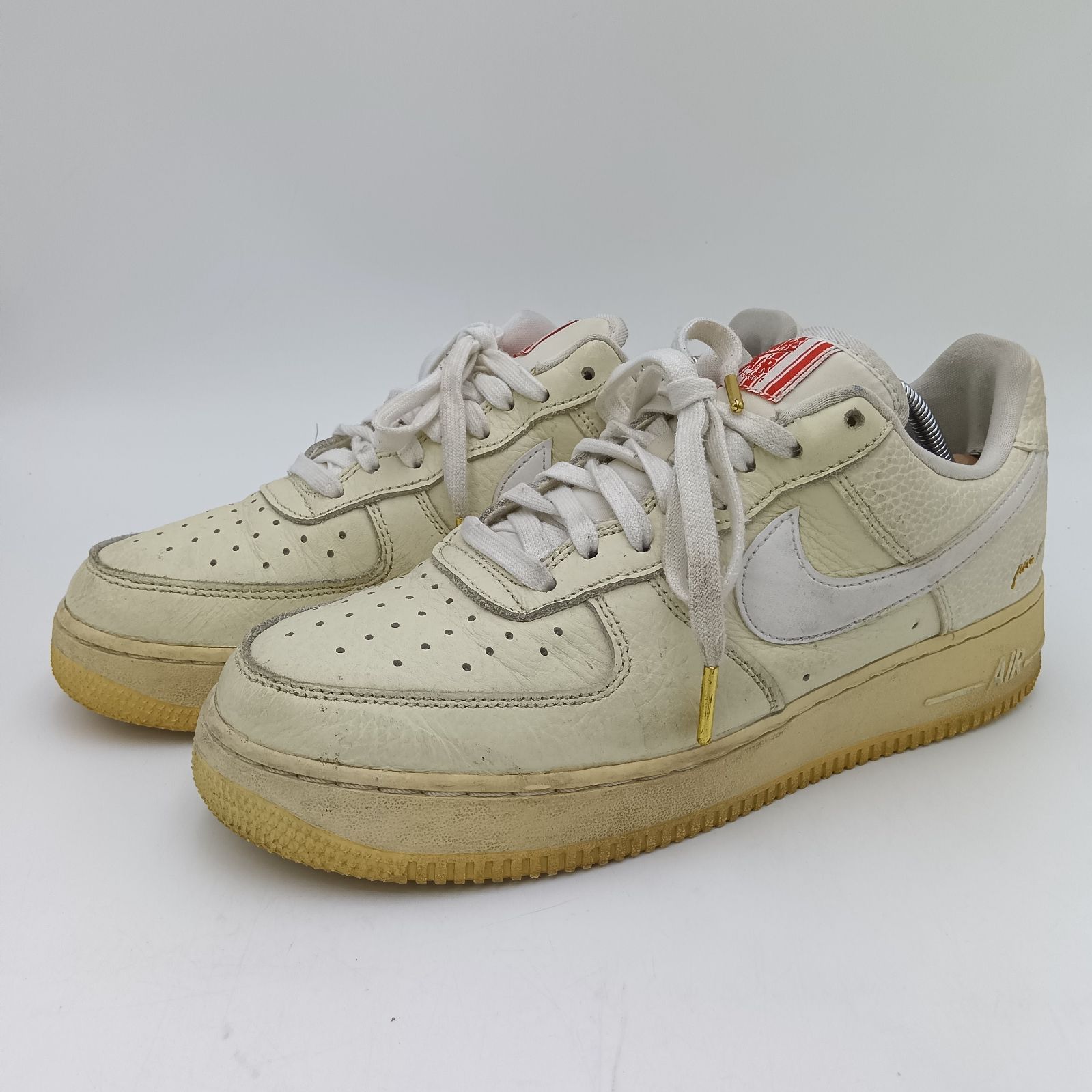 NIKE ナイキ AIR FORCE1 LOW 07 POPCORN エアフォース1 ロー’０７ポップコーン スニーカー ホワイト 27cm メンズ G-2-5