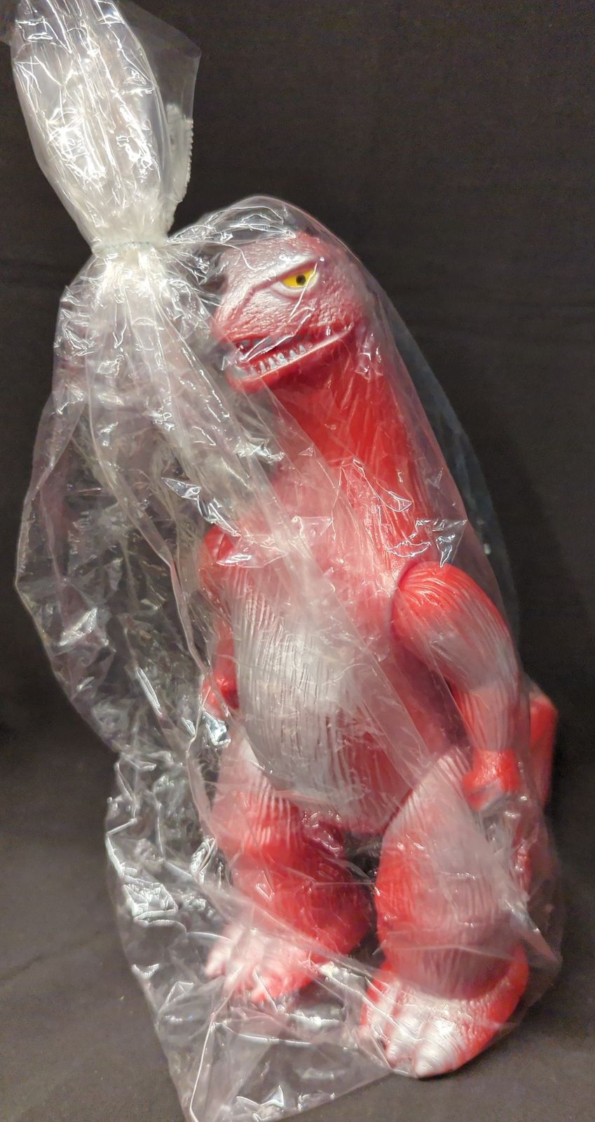 M1号 世紀の大怪獣ブルマァクの怪獣シリーズ ゴジラ(赤成型/銀・青塗装