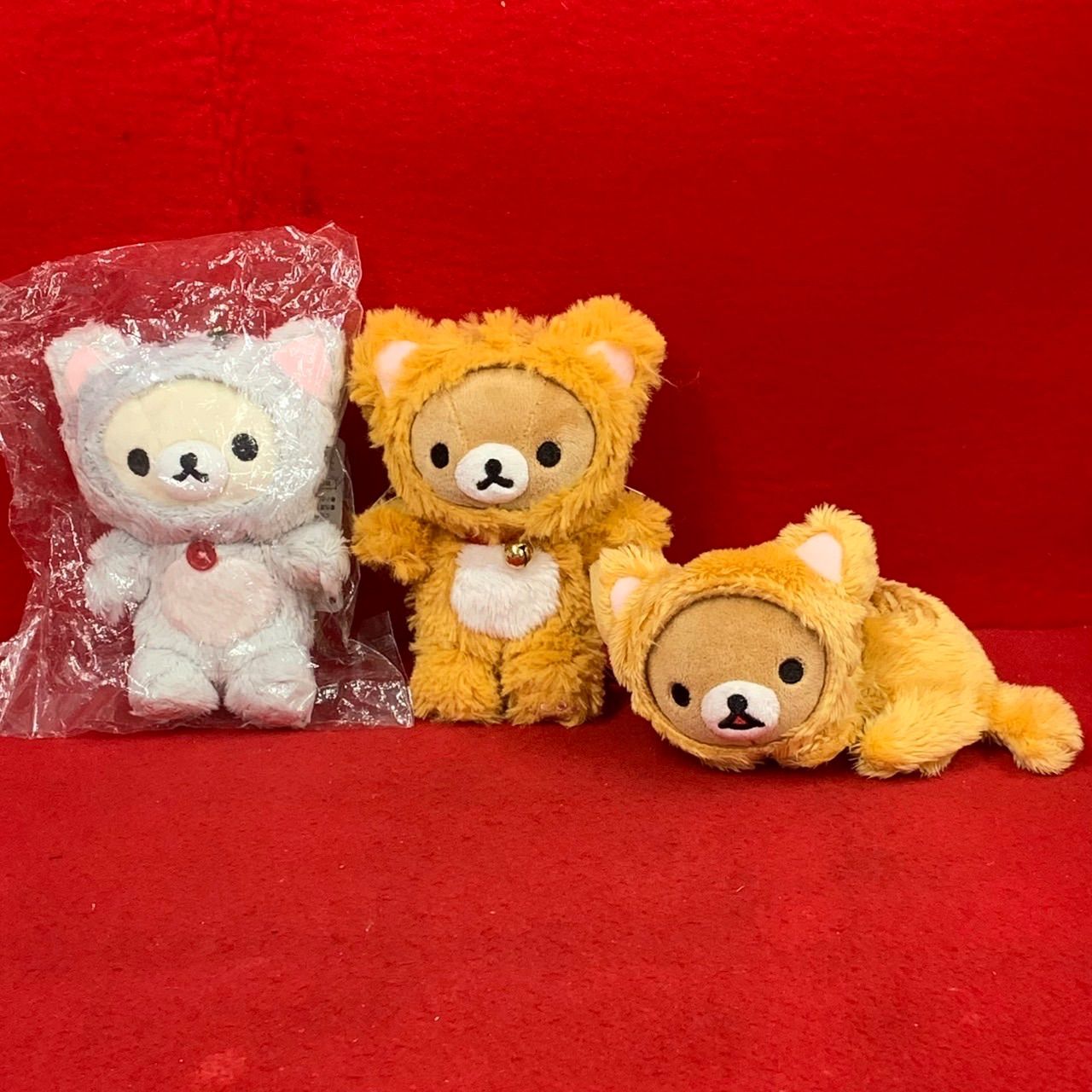 リラックマストア限定 のんびりねこ プチあつめてぬいぐるみ