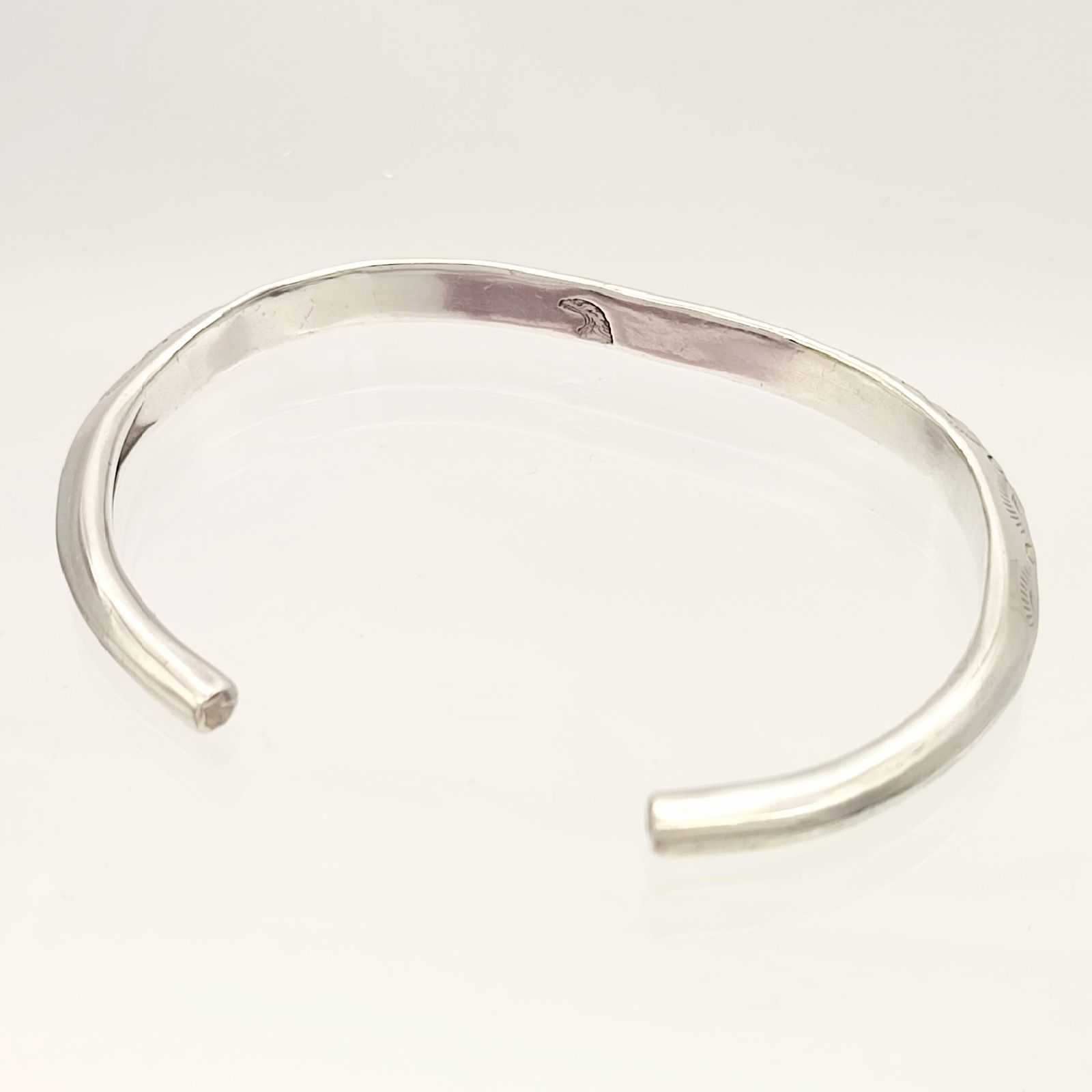 美品】LARRY SMITH ラリースミス THIN TRIANGLE BANGLE バングル