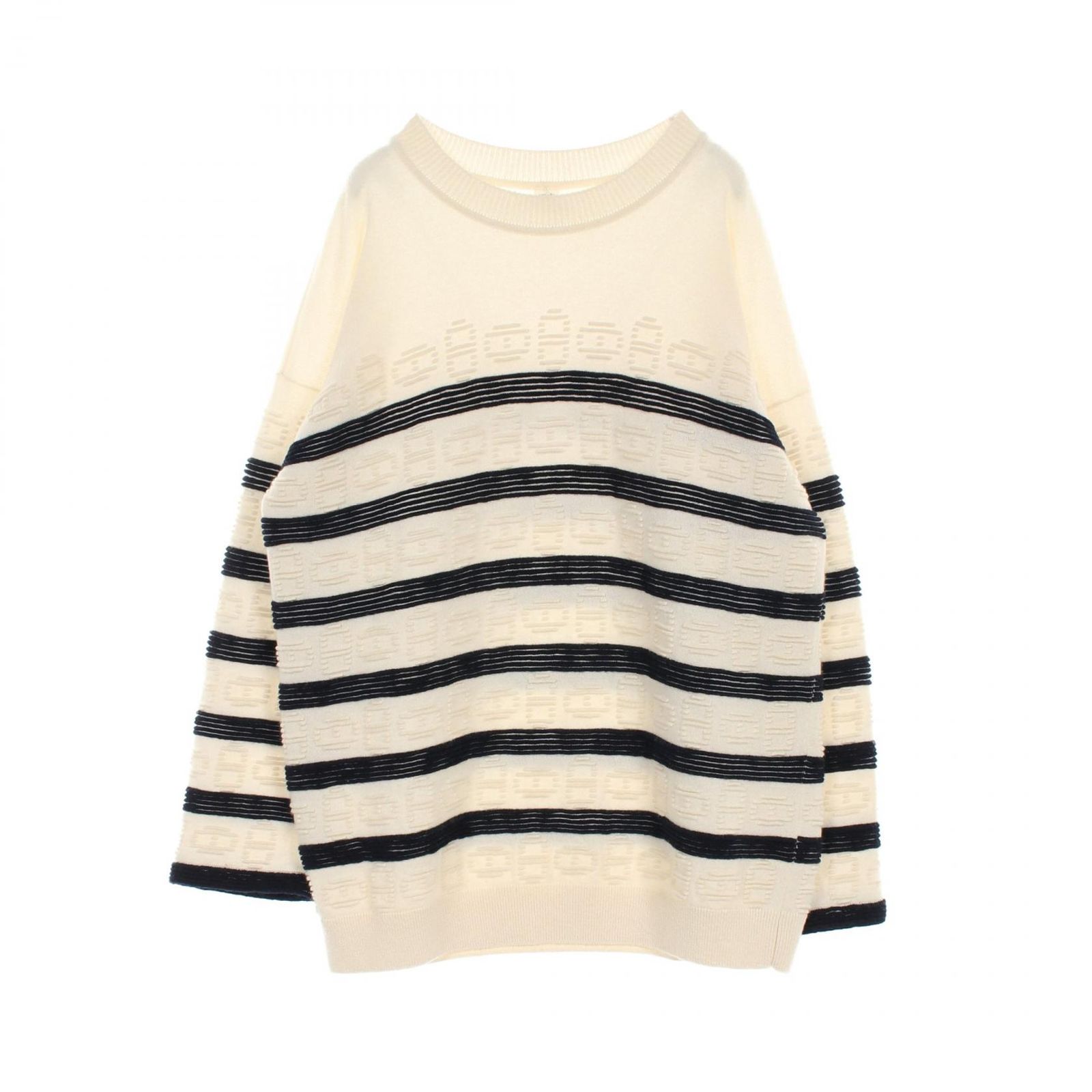 エルメス HERMES ニット シェーヌダンクル 3E2624D2 アイボリー  